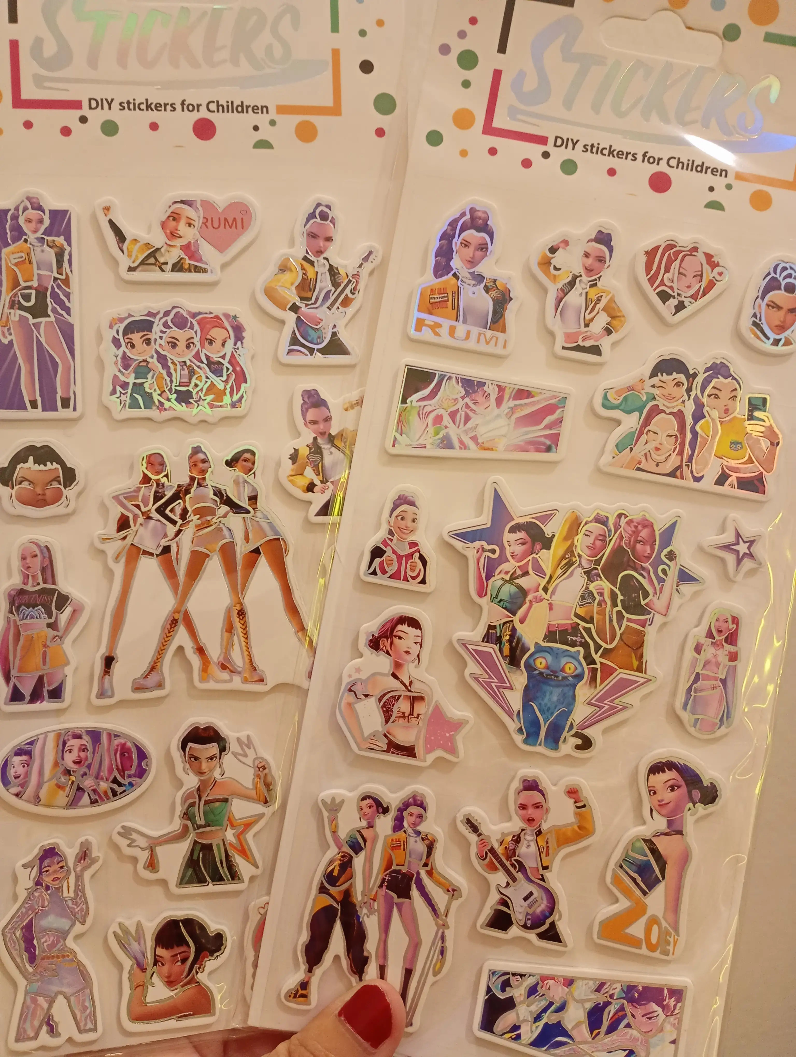 Stickers Guerreras K-pop 