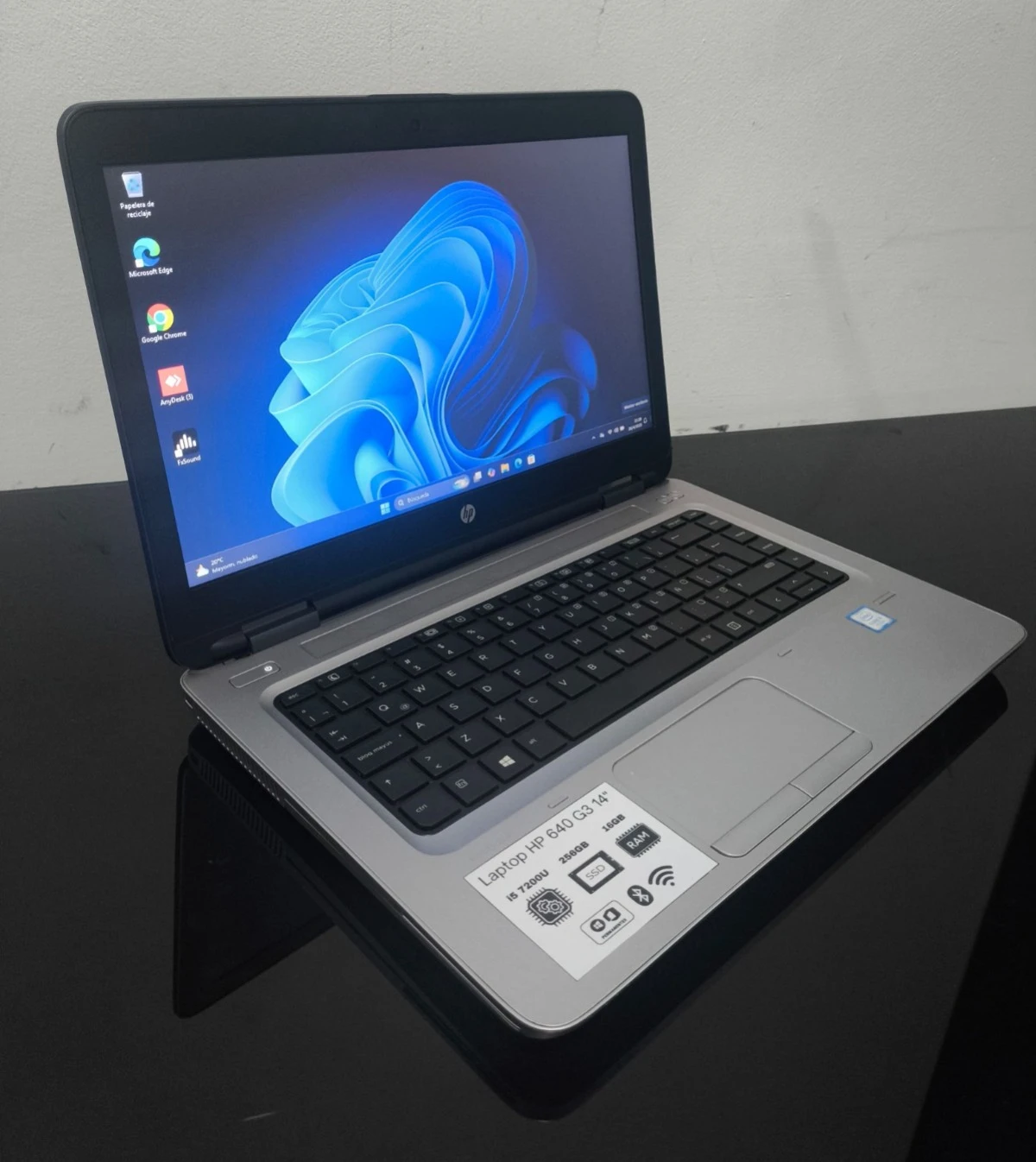 HP PROBOOK 640 G3 i5 7300U 256/16GB 14"  2