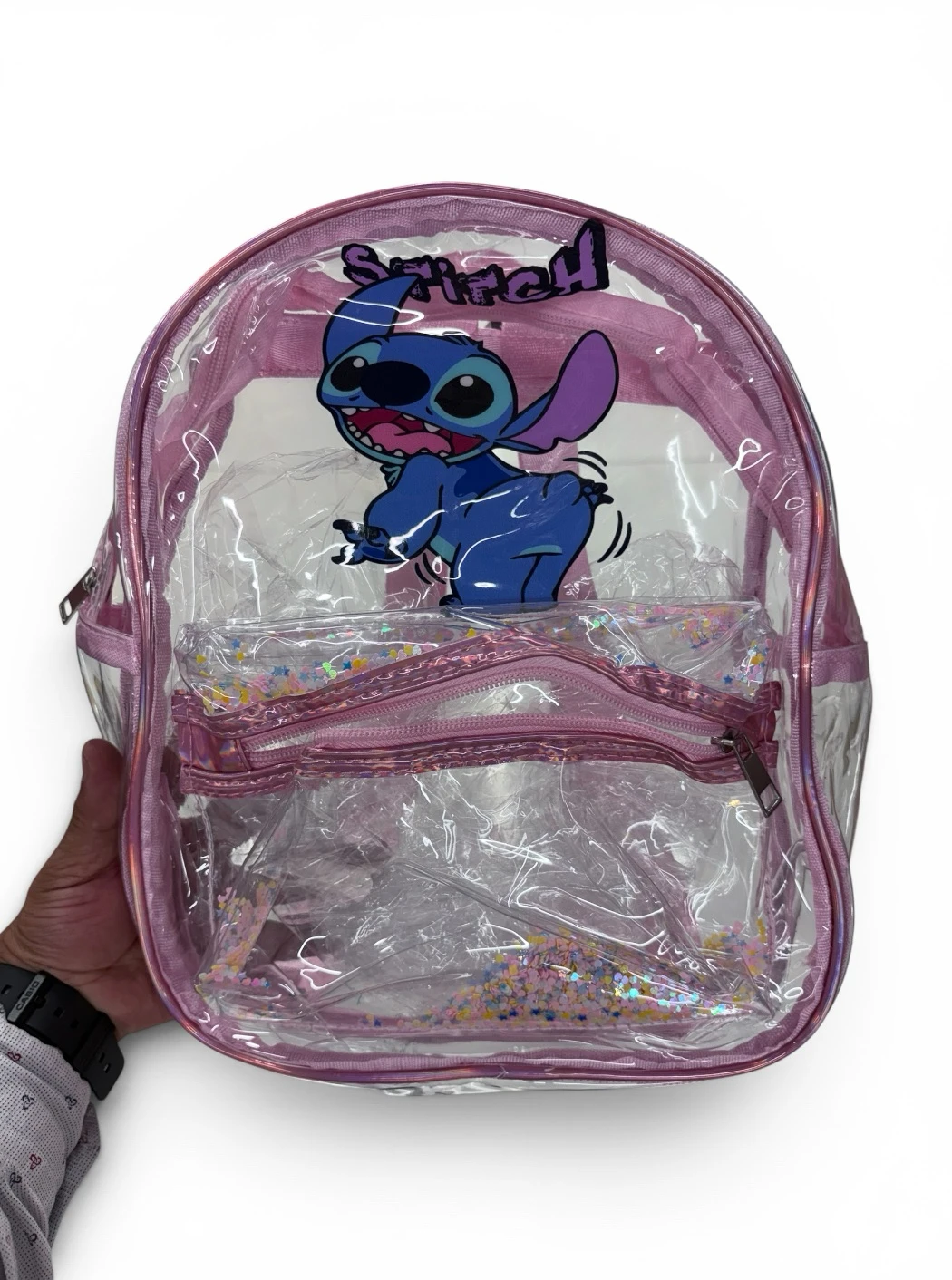 Mochila transparente kinder calidad premium  4