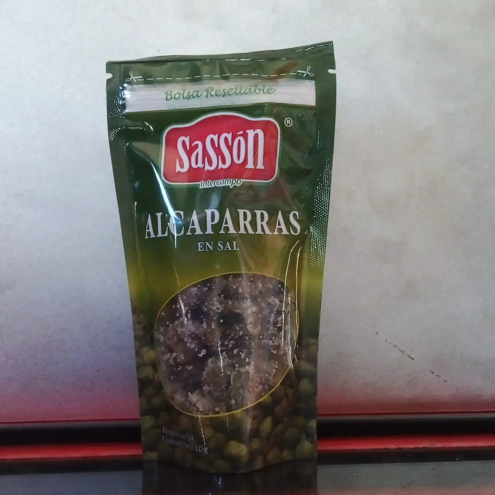 Alcaparras en sal de 125 g