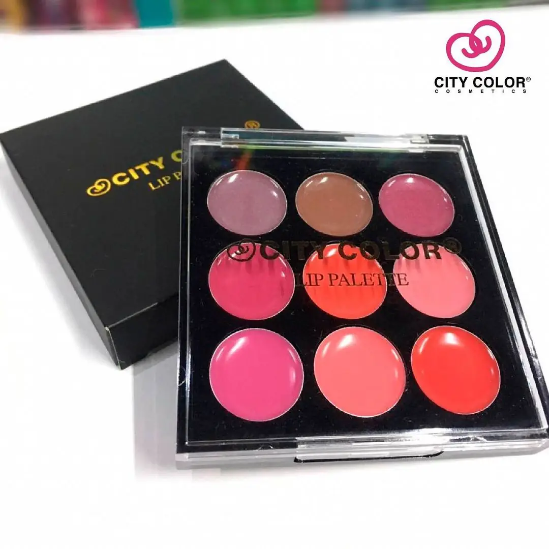 PALETA CON 9 POMADAS DE LABIALES