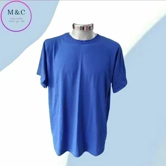 Playera lisa G algodon manga corta 4