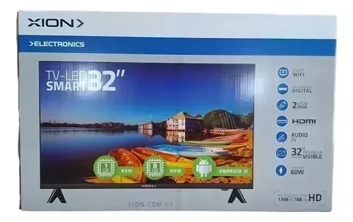 SMART TV XION 32" C/ANDROID