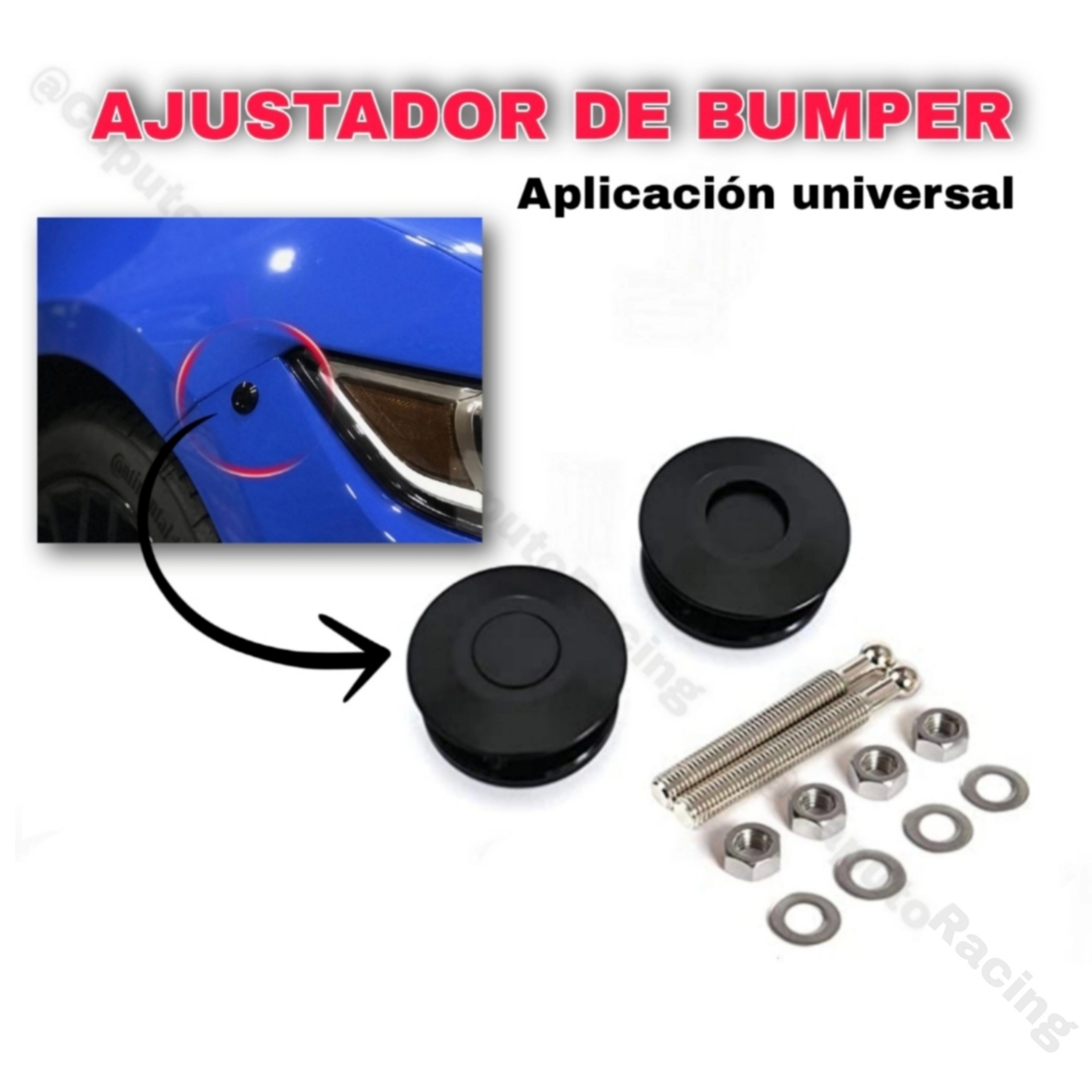 SUJETADOR DE BUMPERS (QUICK RELEASE)