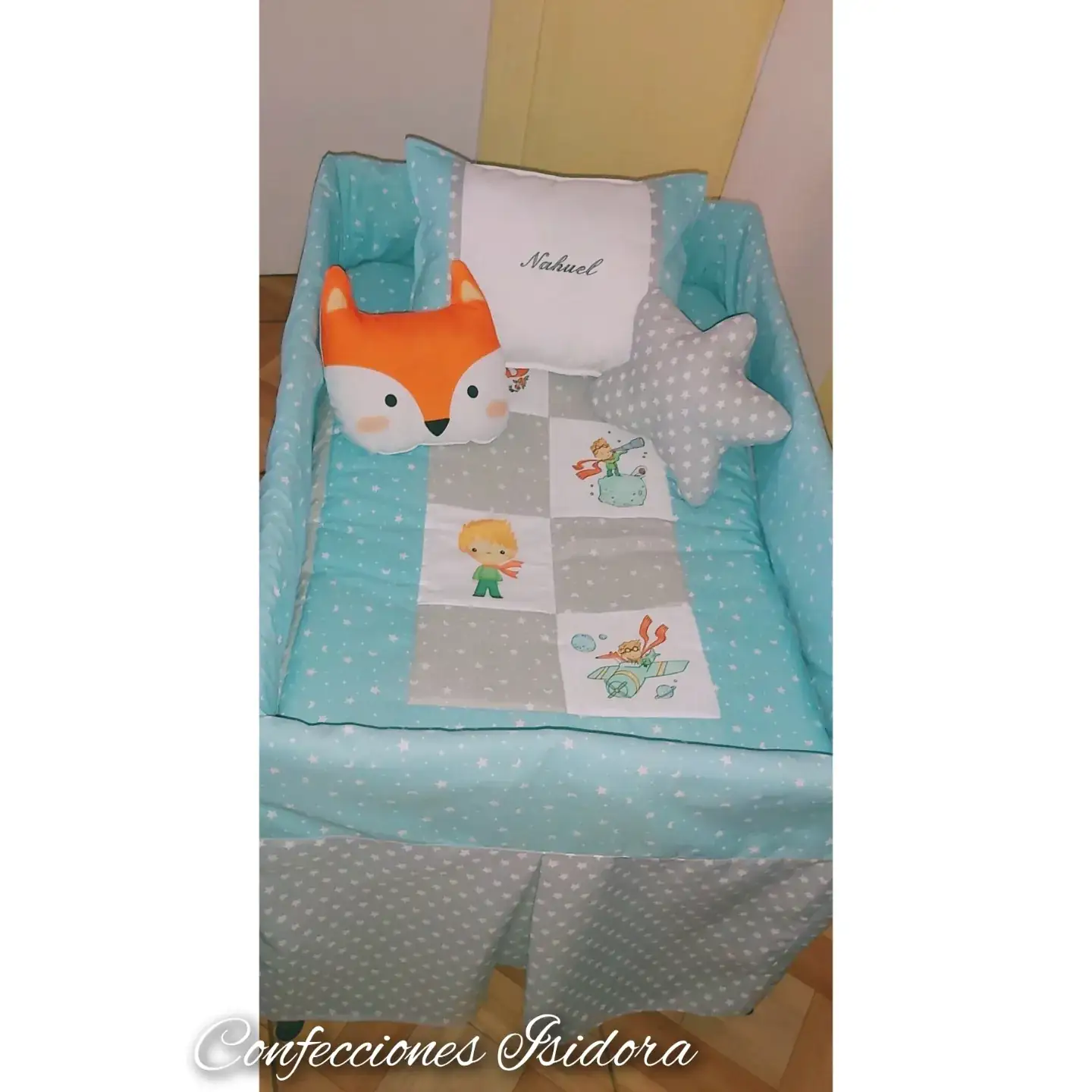 Ajuar para cuna corral 100x70 2