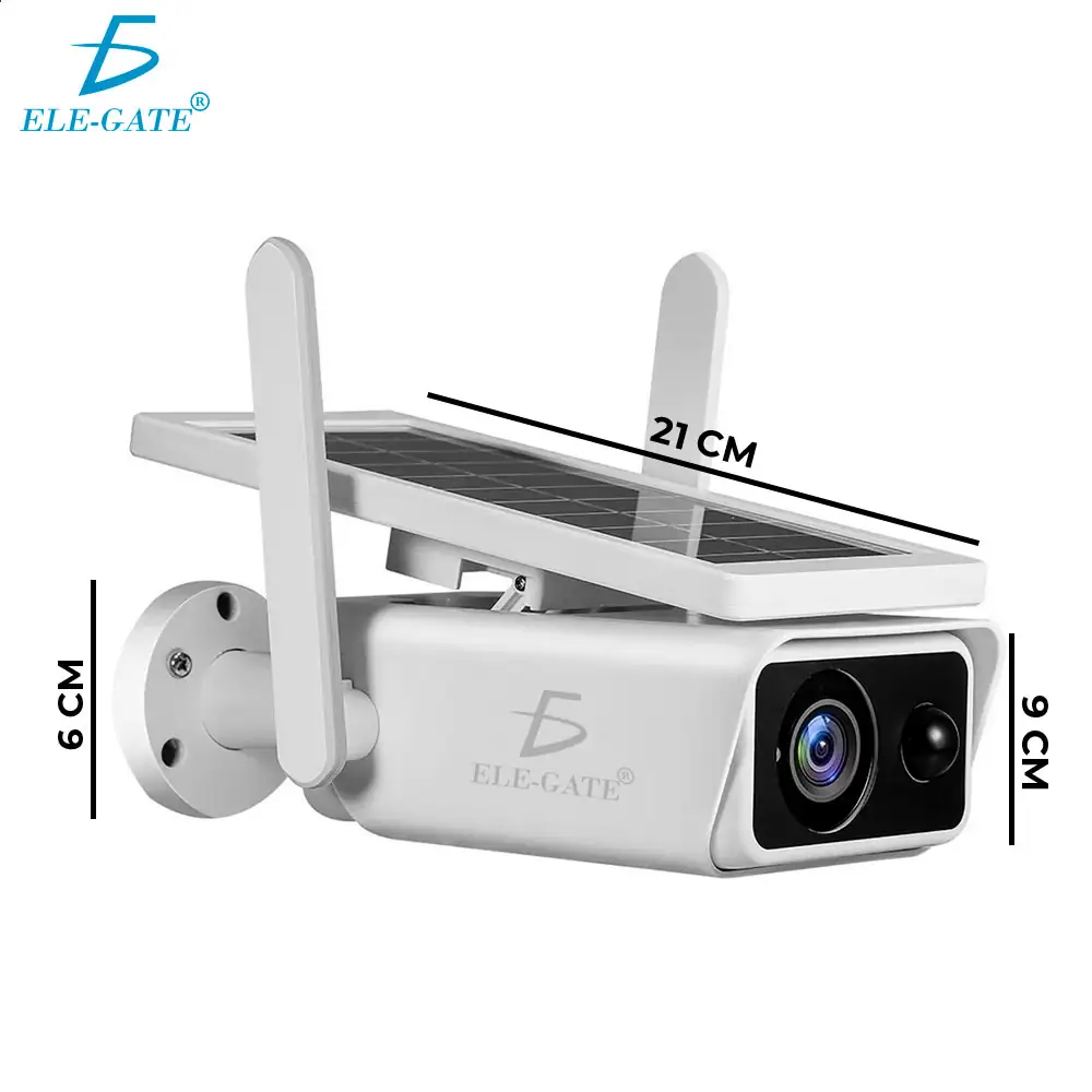 Camara Wifi Con Panel Solar Full HD  2