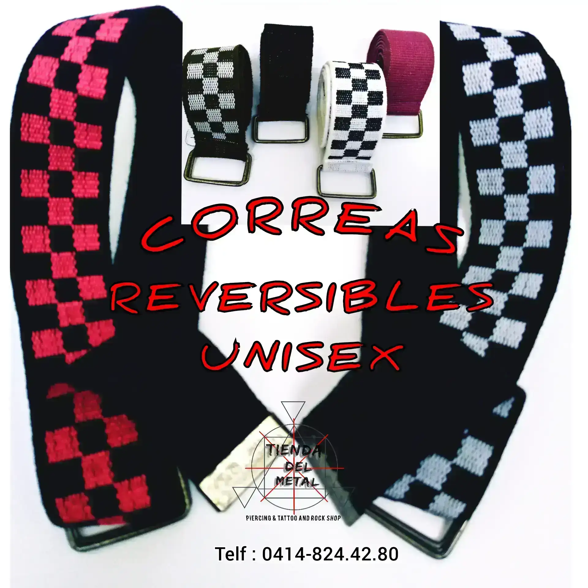 Correas  reversibles