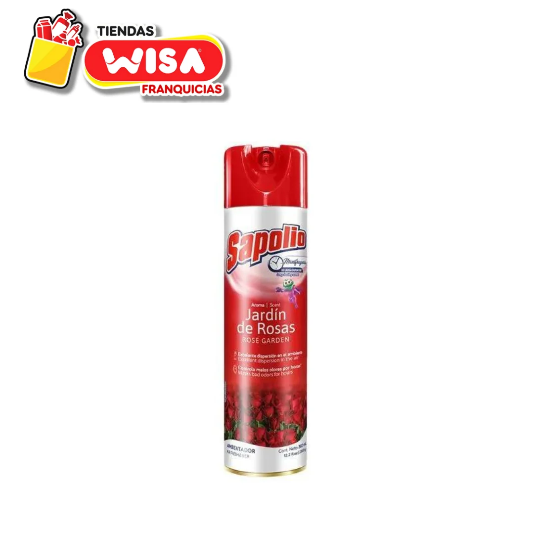 Ambientador Sapolio Spray Jardin De Rosas 360 ML