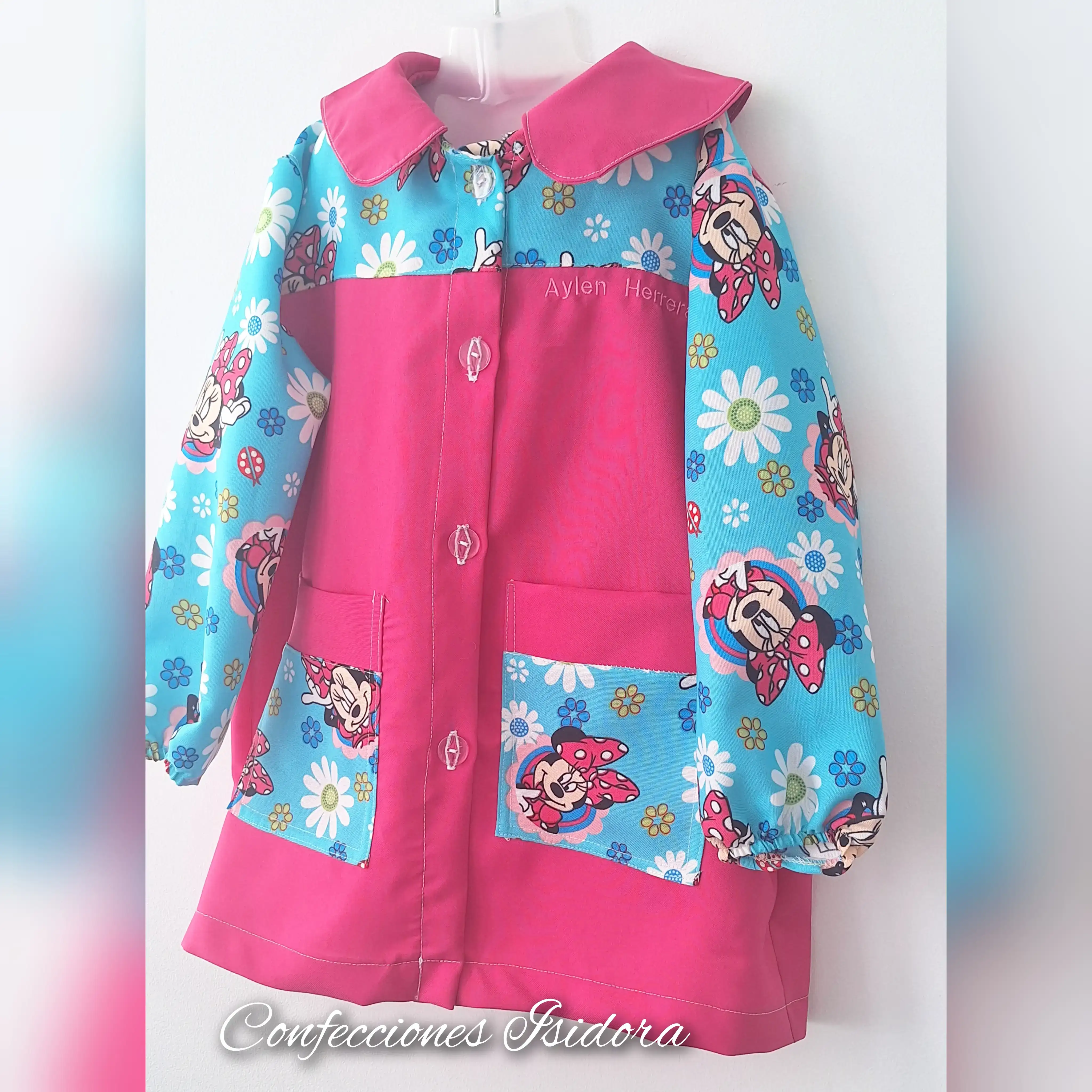 Delantal minnie , Fuscia  2
