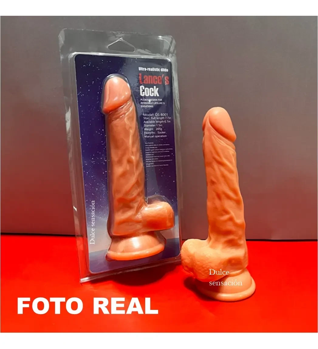 Dildo Lance's Cock  19cm