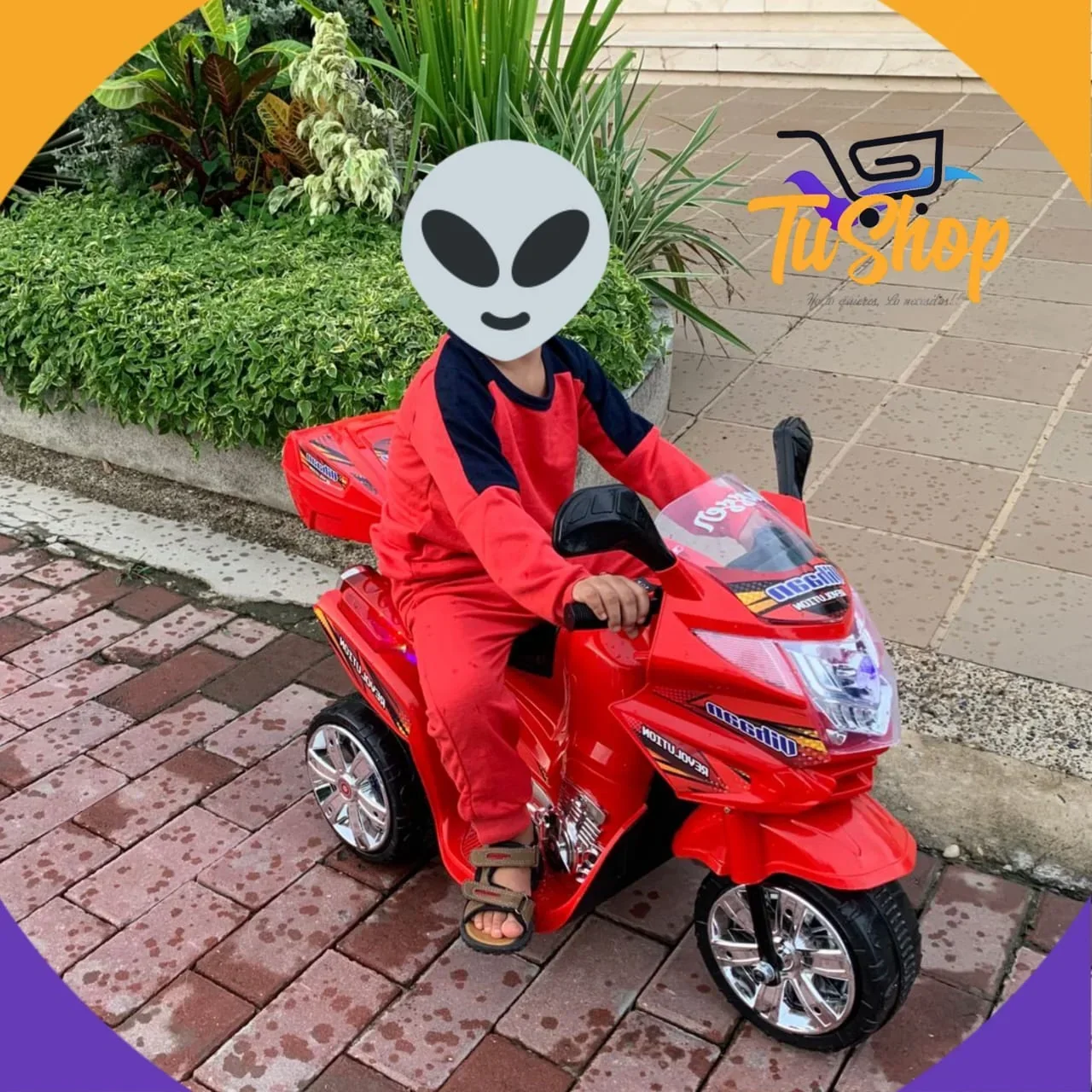 Moto Electrica 1 a 4 Años