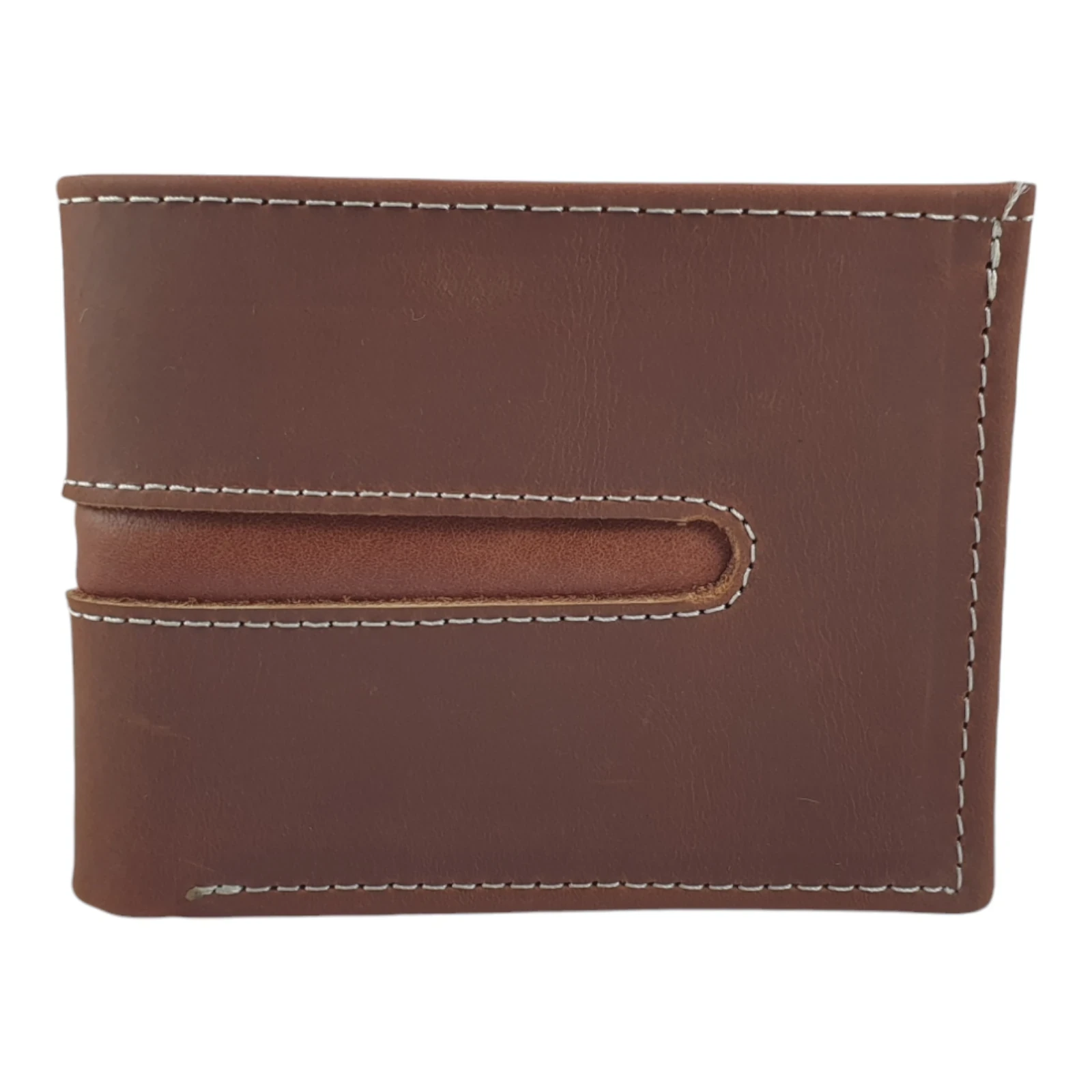 Billetera bifolio cuero crazy estilo jose 