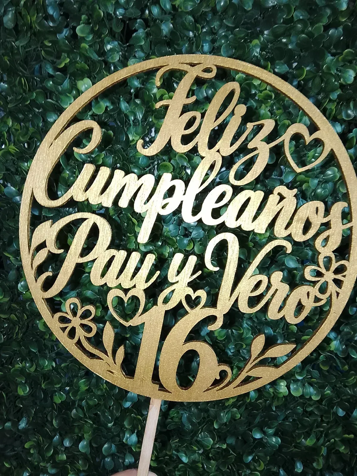 Topper para torta 