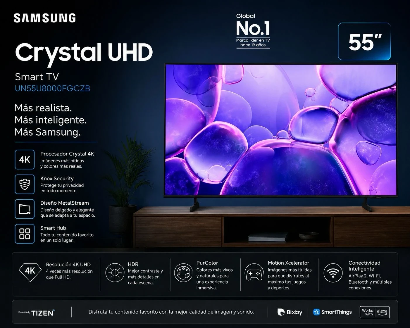 SMART TV SAMSUNG 55