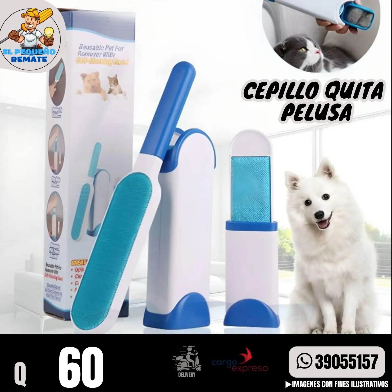 CEPILLO QUITA PELUSA 3
