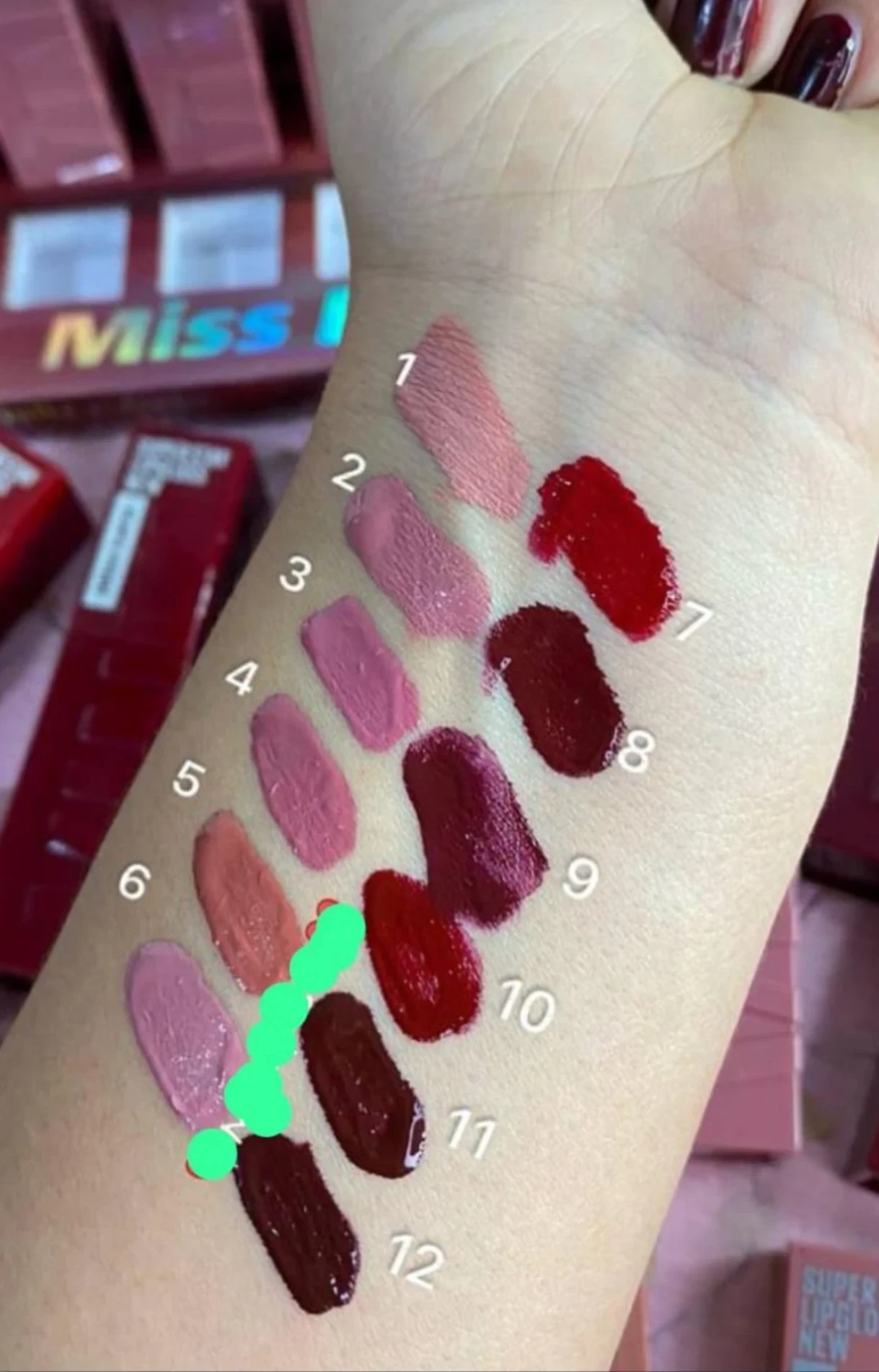 Labiales mate ( inspiración Maybelline) miss Lara 🥰✨❤️ 4