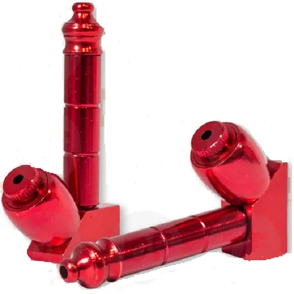 Pipa Metalica Roja