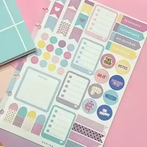 Plancha de Stickers