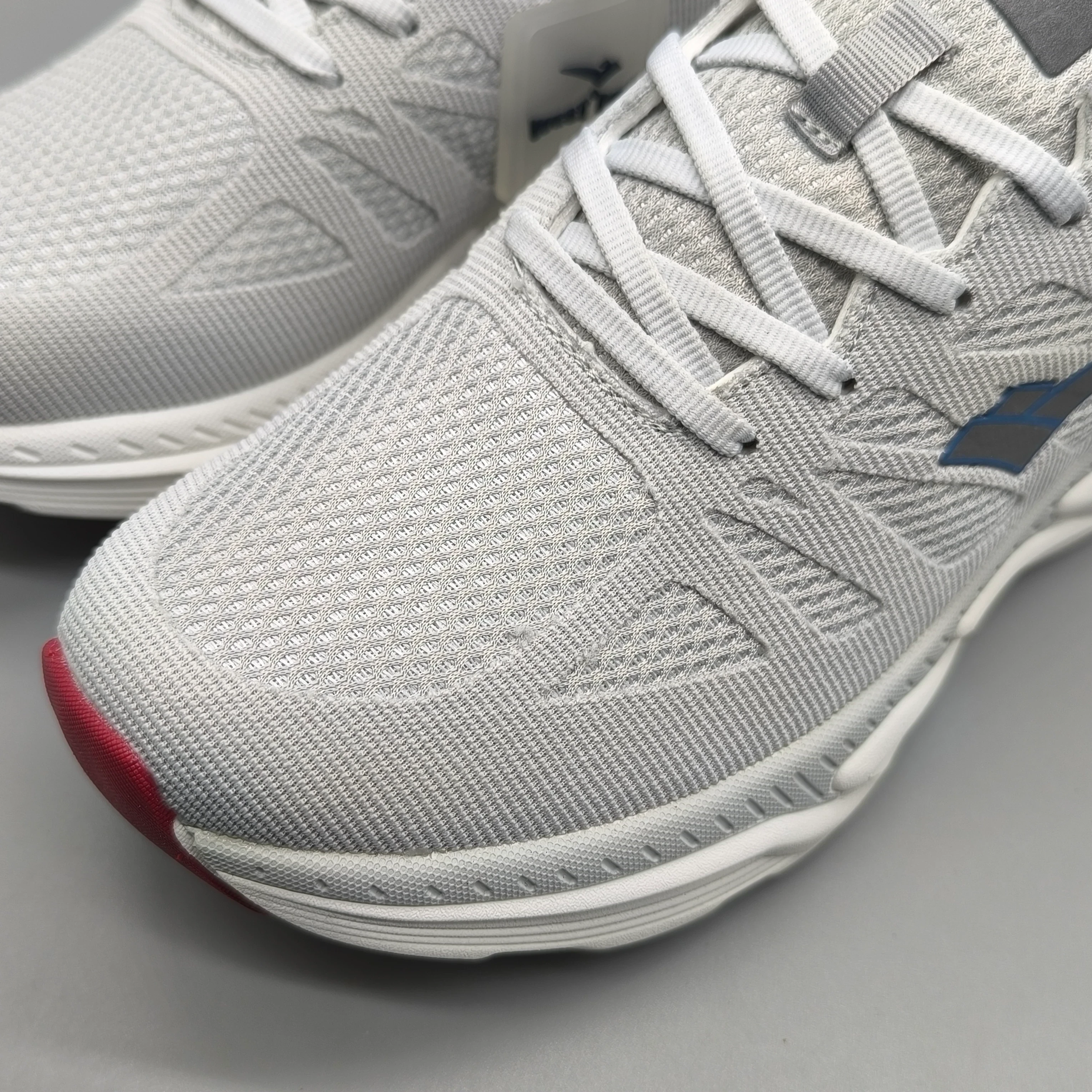 WEST DE HOMBRE LT GREY/WHITE/RED 10