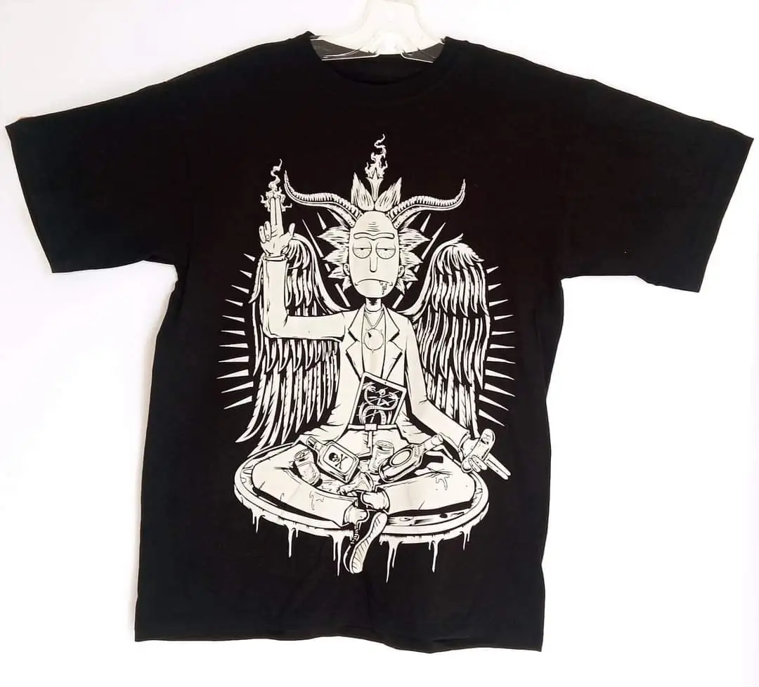 Playera Rick Baphomet 