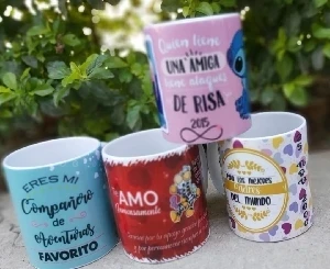 TAZA BLANCA PERSONALIZADA