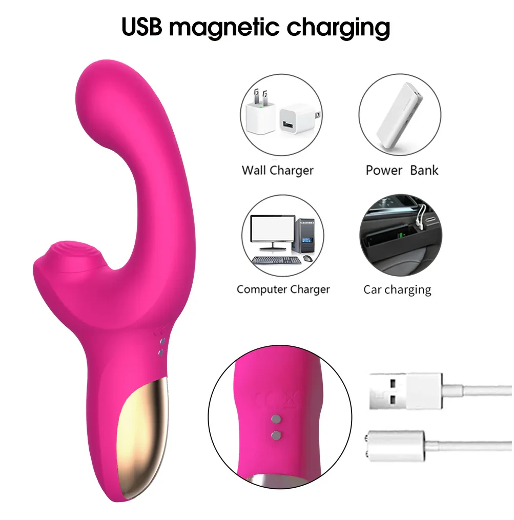 Vibrador Succionador Estimulador Clitoris Punto G Instinct 2