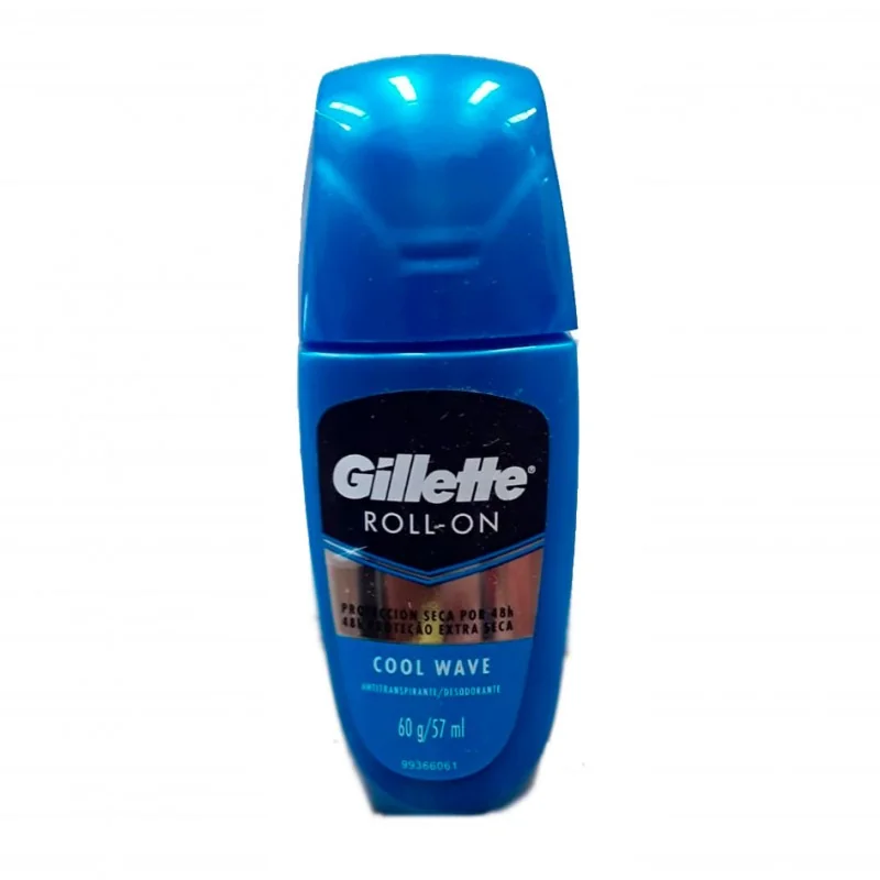 Desodorante gillette rollon cool wave 60gr