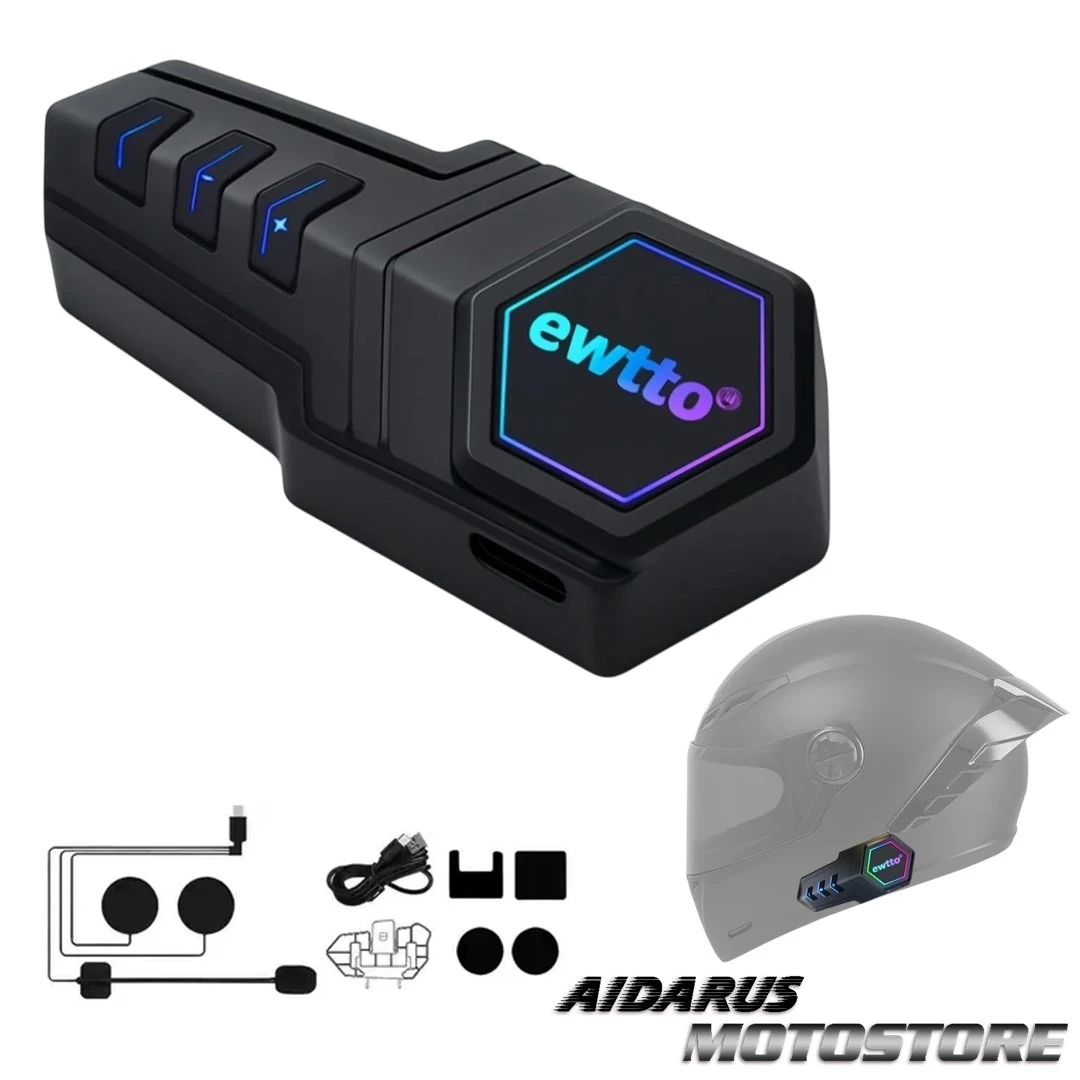BLUETOOTH EWTTO PARA CASCO DE MOTO