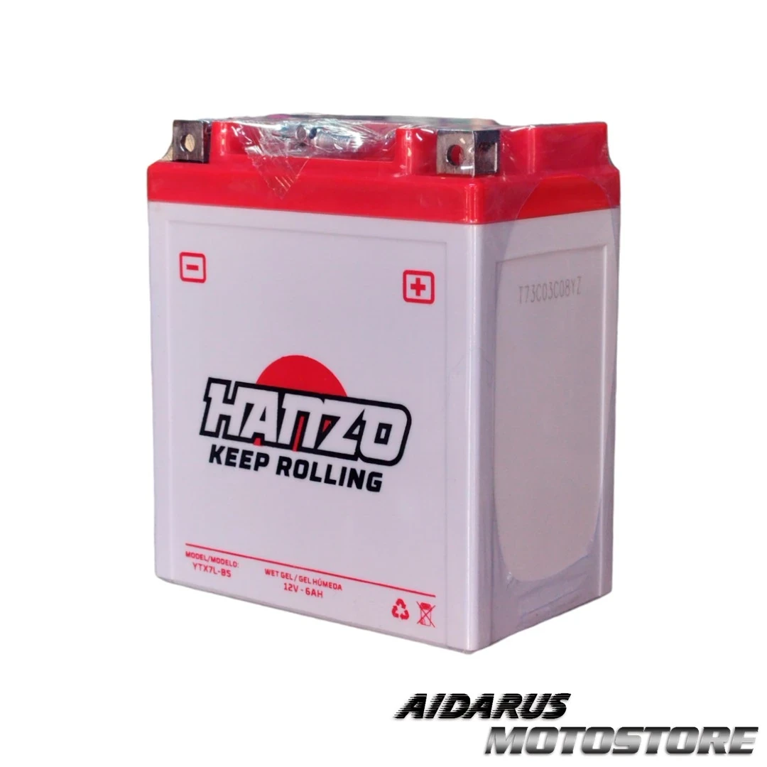 BATERIA HANZO YTX7L-BS PARA MOTO