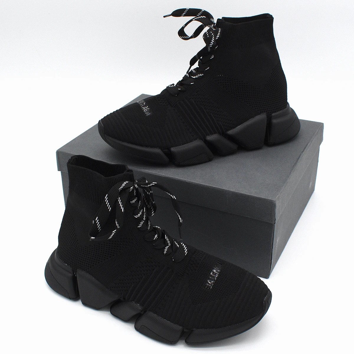 Balenciaga Speed 2.0 Lace Up Negro 9
