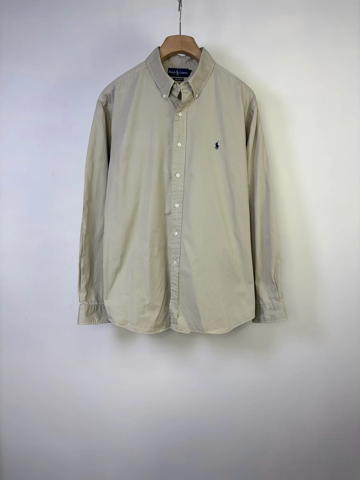 RALPH LAUREN CLASSIC FIT COTTON SHIRT
