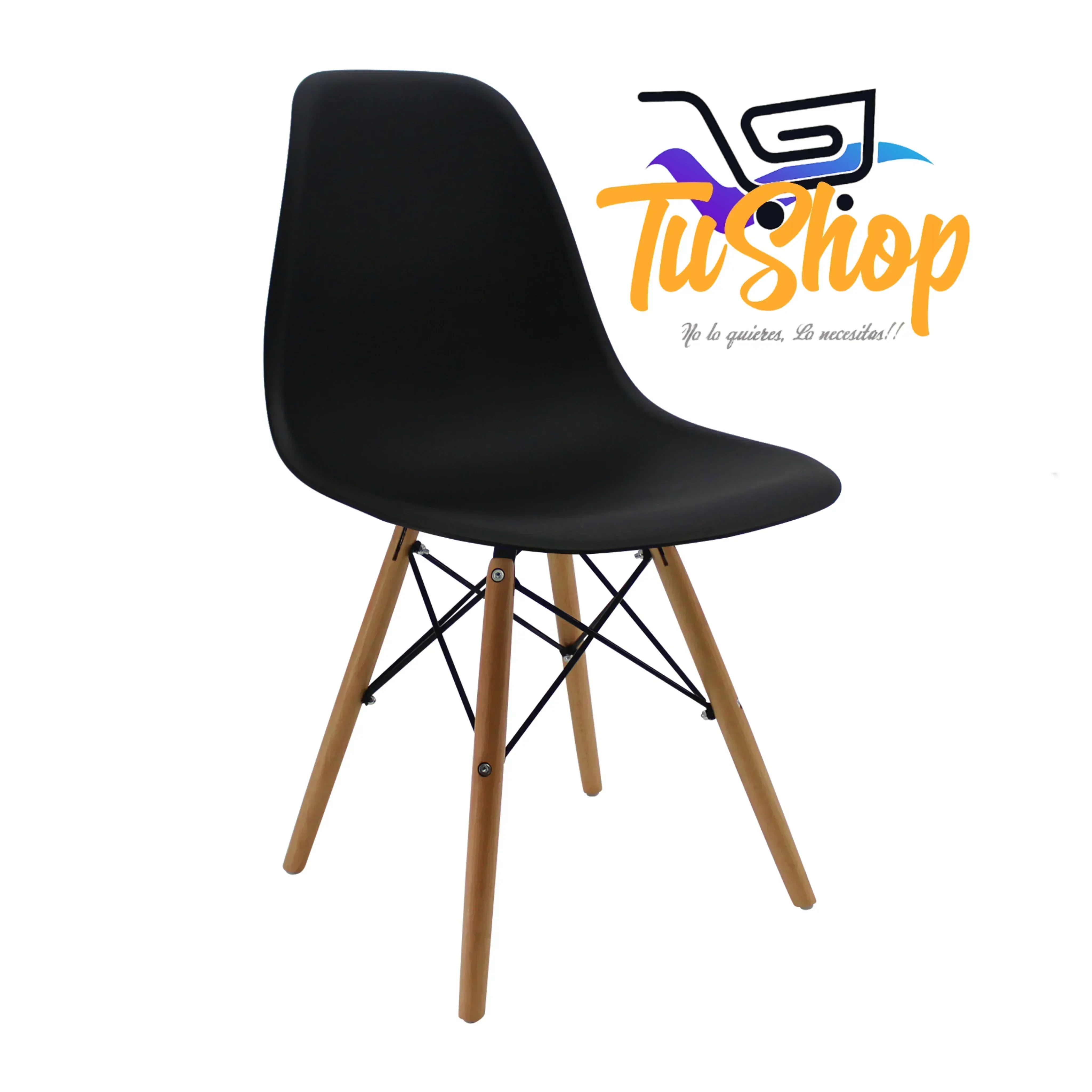 Sillas Color Negro Set x 4 unidades 2
