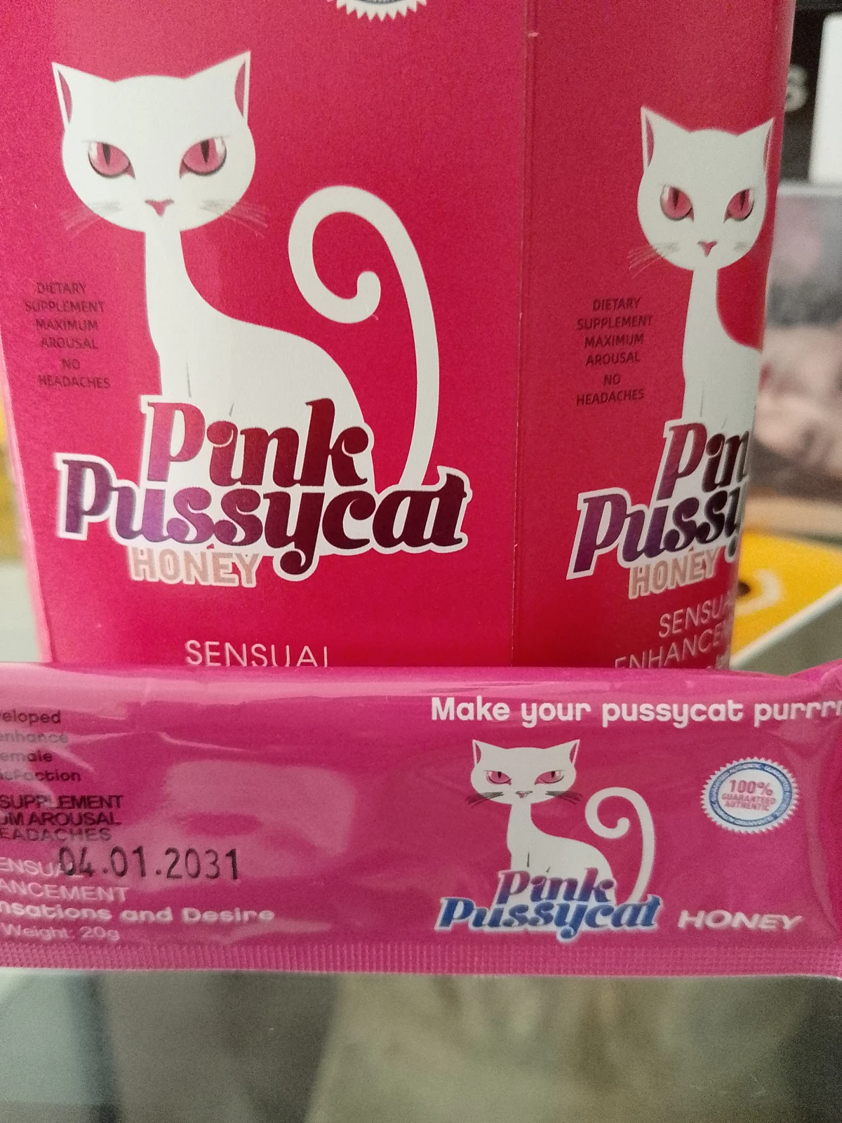 Pink pussycat honey