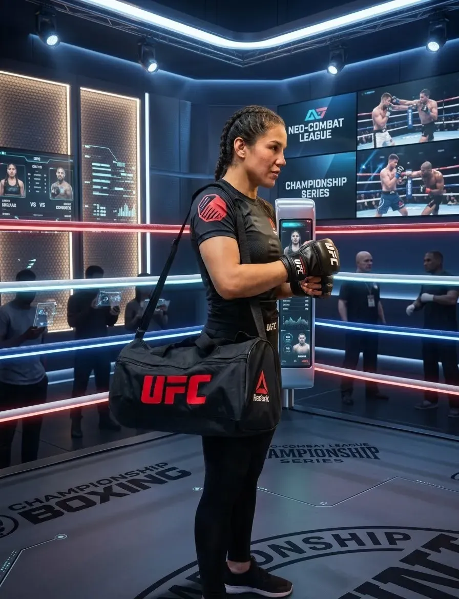 MALETA MEDIANA UFC REEBOK UNIXES