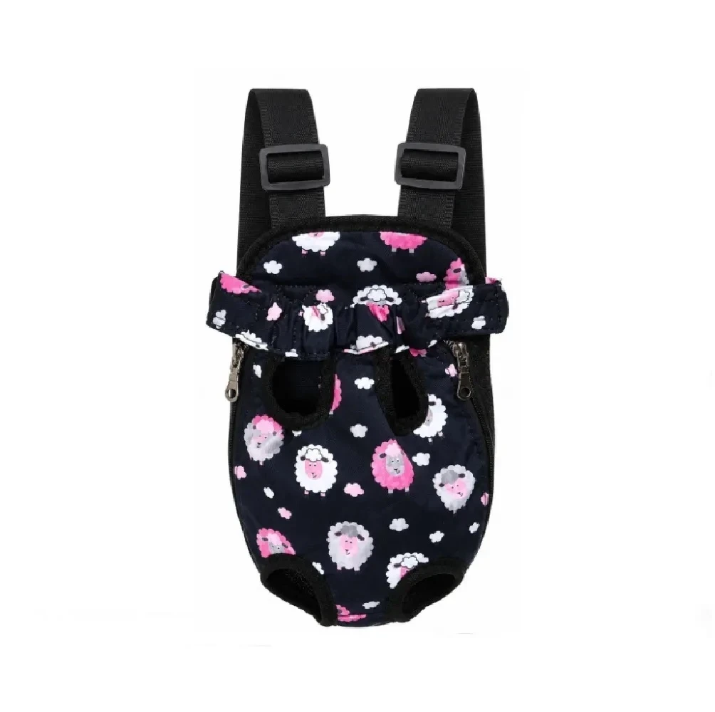 Canguro transportador oveja color negro talla S