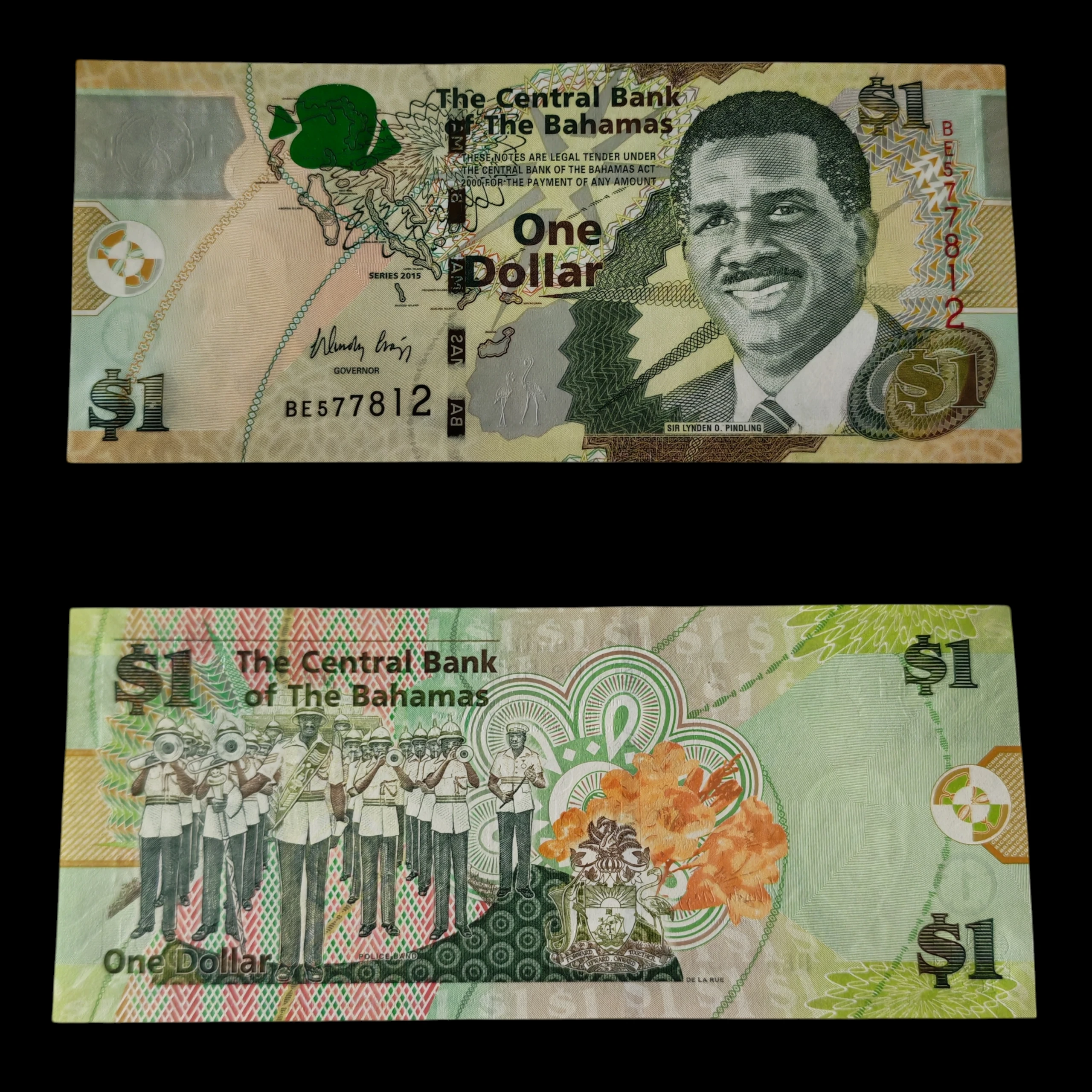 ° Bahamas 1 dólar UNC
