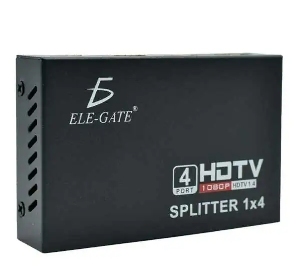 Splitter HDMI 1X4 1080P Divisor Señal Amplificador Tv 