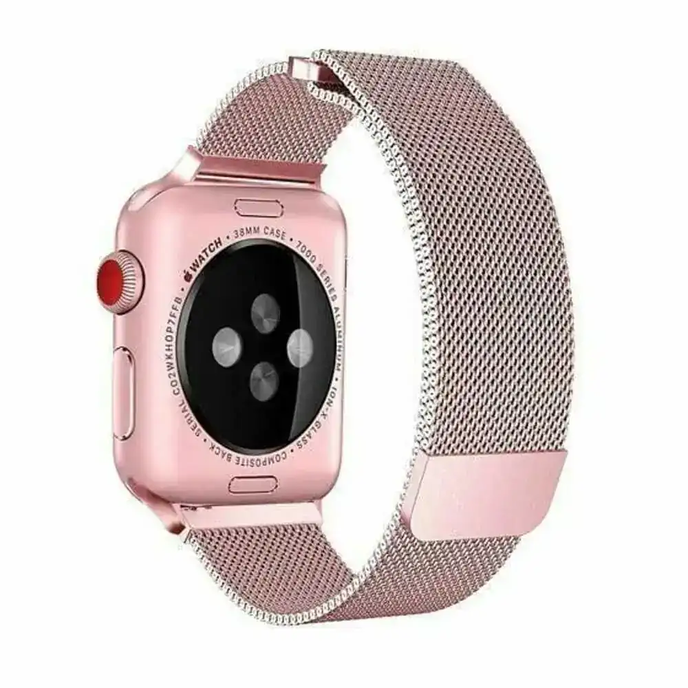 Pulso Magnético en Acero Rosado 44 mm