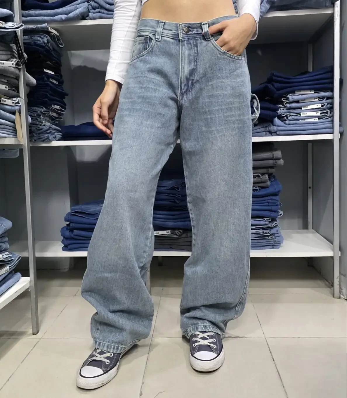 Jeans Baggi nyrab 