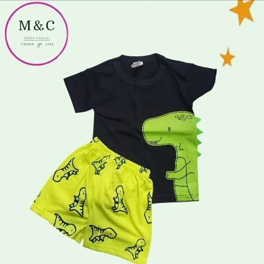 conjunto dino T-2 para bebé  5