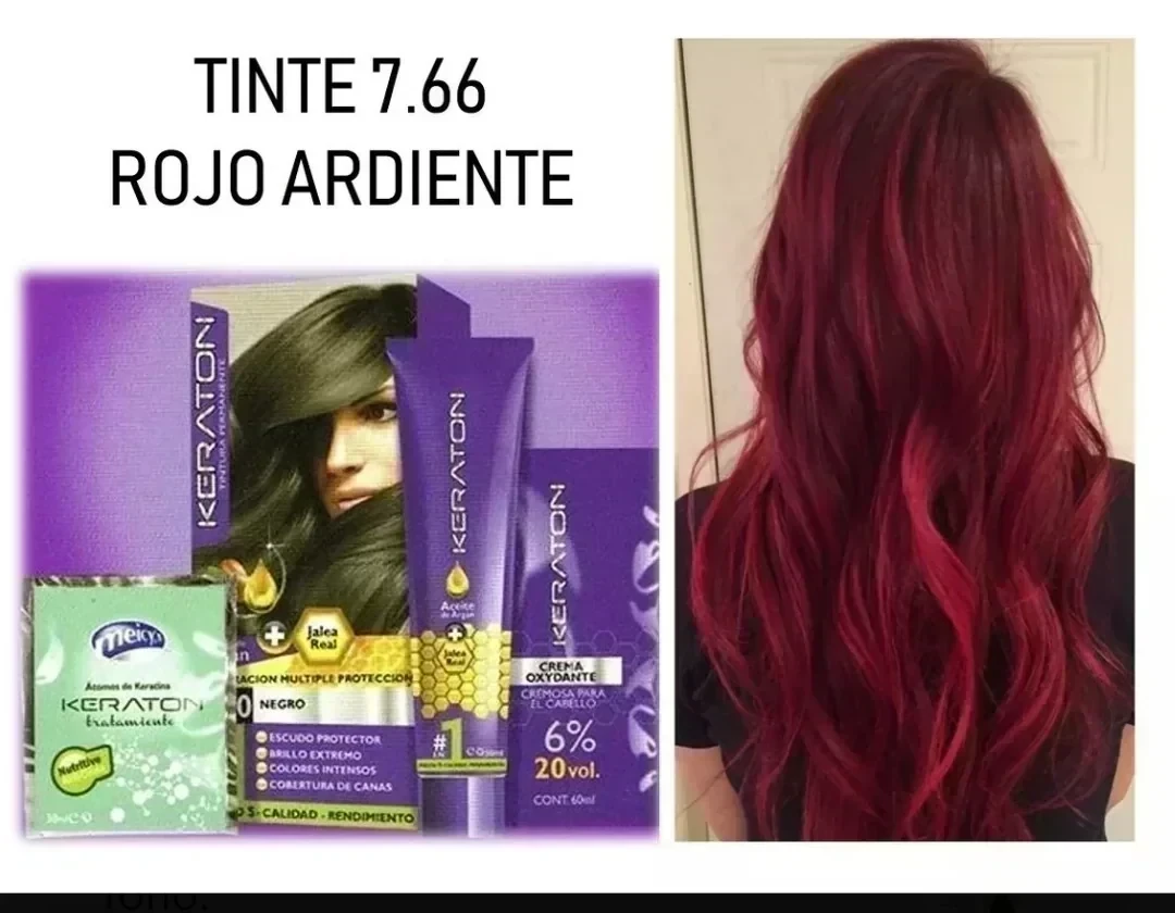 keraton 7.66 rojo ardiente
