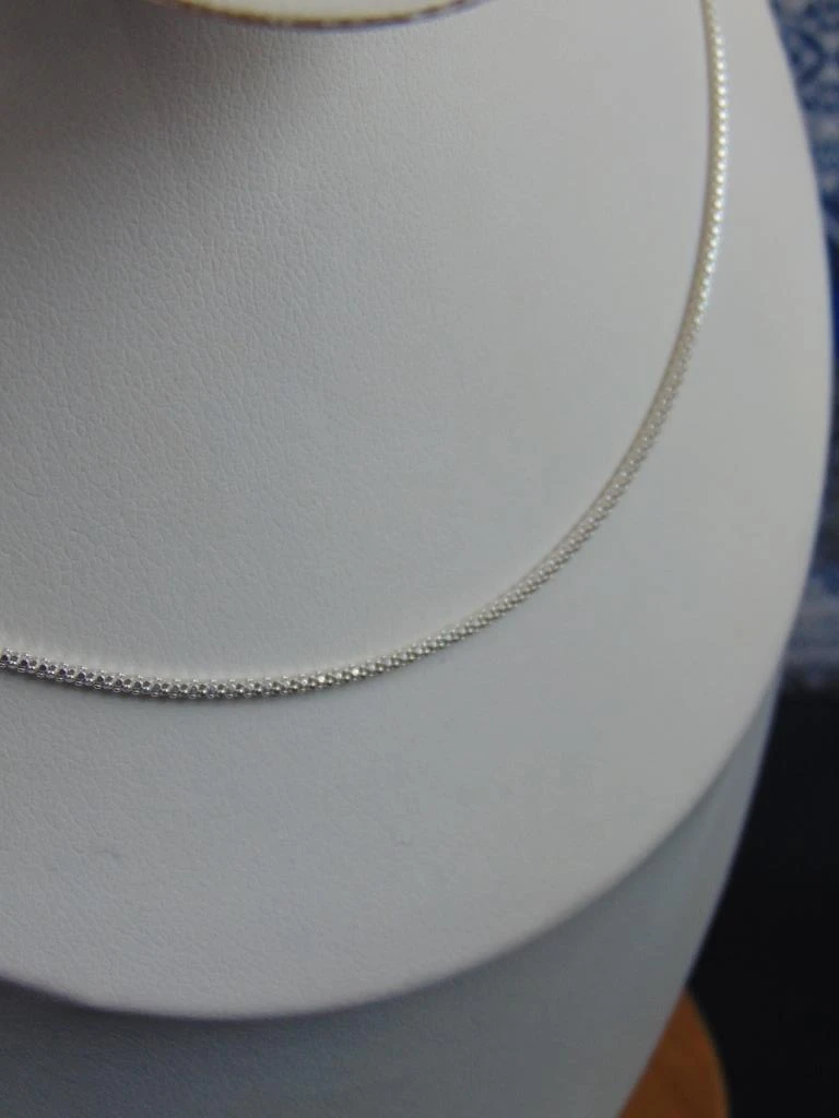 CADENA PLATA LEY 925 SERPIENTE REDONDA 1MM | 45CM 4