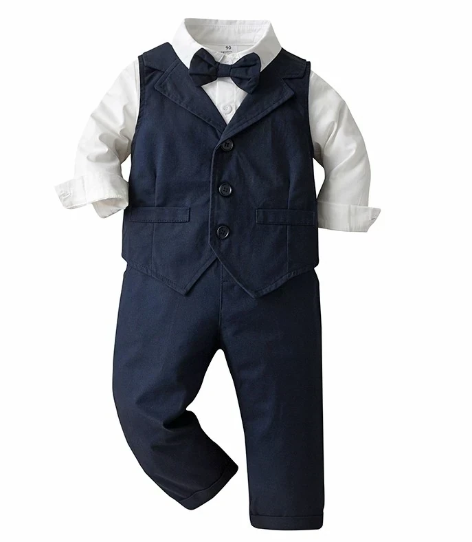 TRAJE ELEGANTE LARGO 