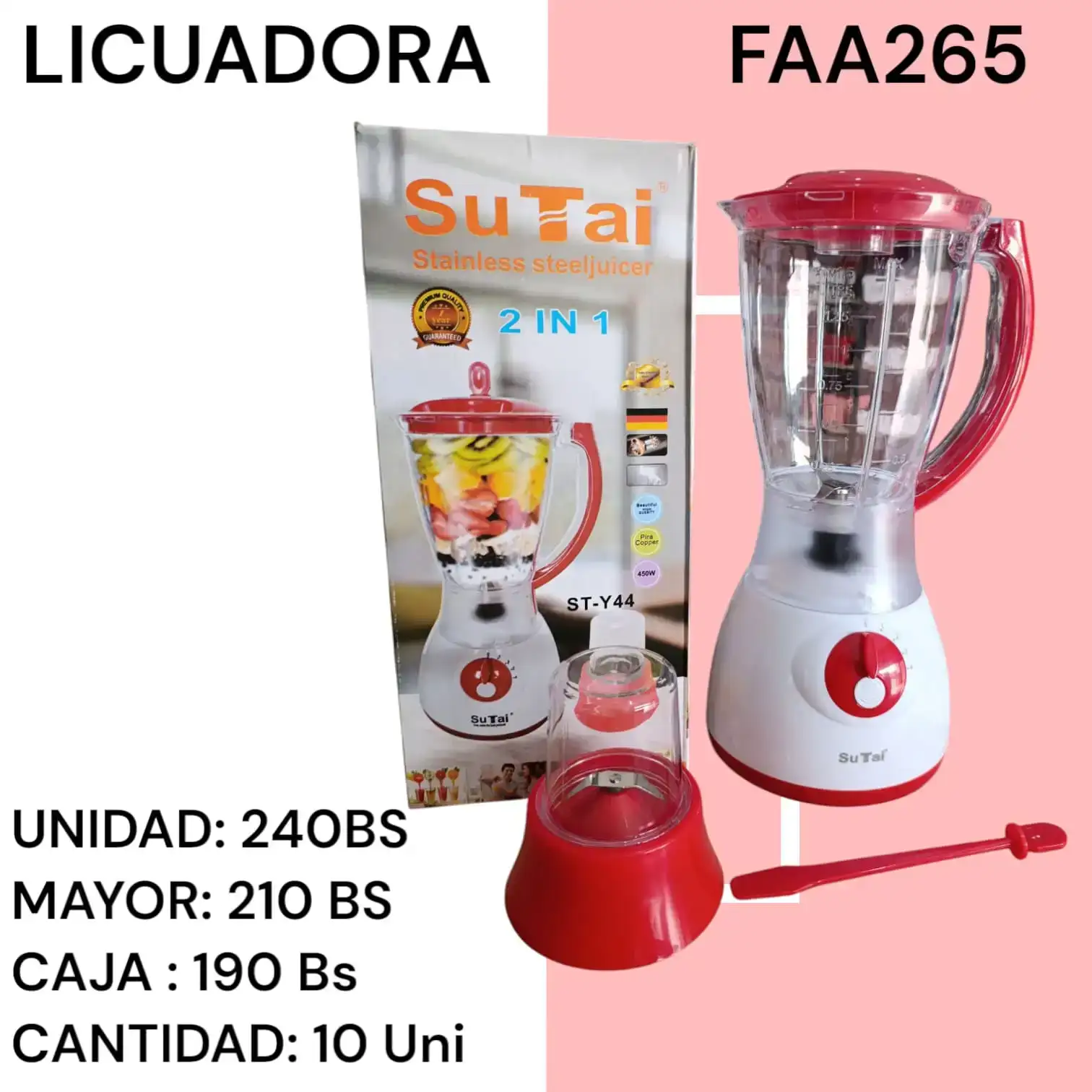 LICUADORA FAA265