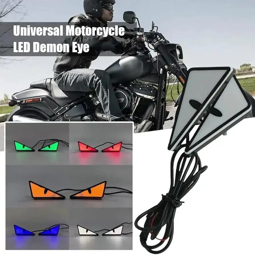 Ojitos LED para moto o carro