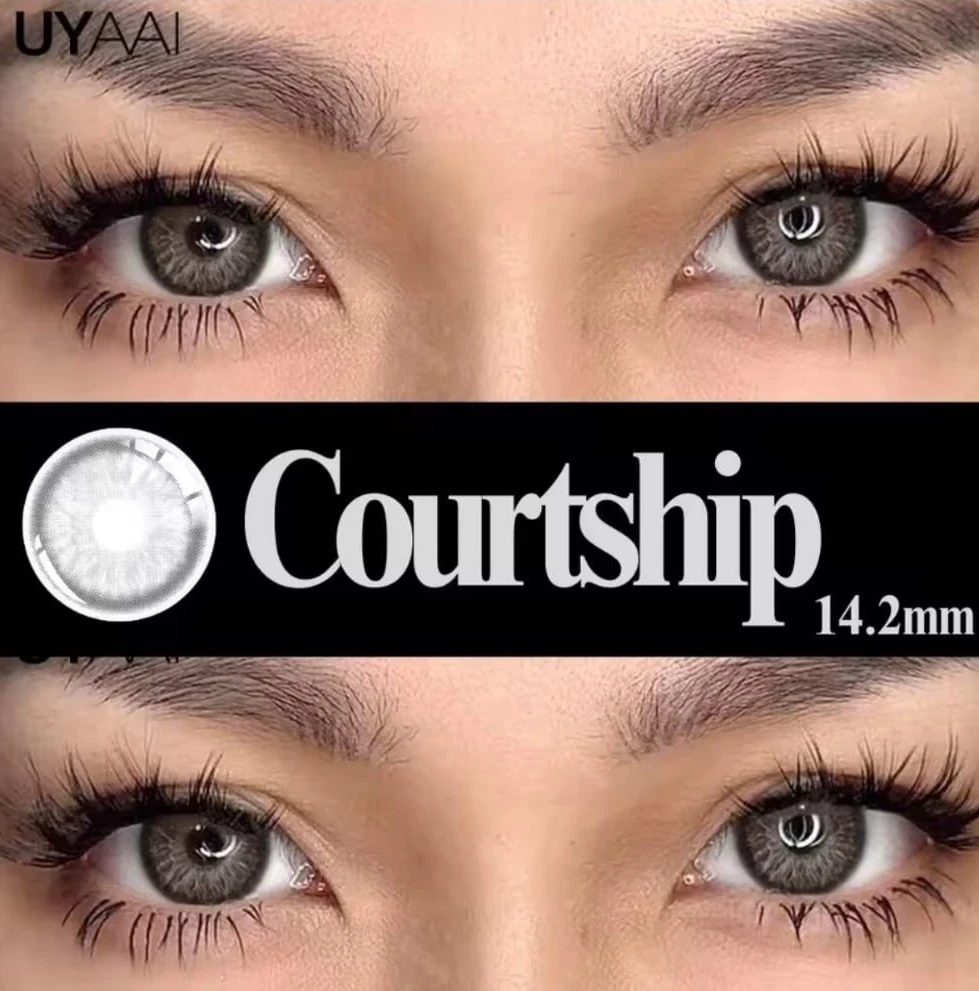 Lentes de contacto - Referencia: Courtship - BC3-5 - DISEÑO CON BORDES 5