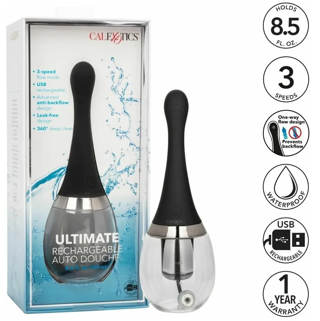 Ultimate Rechargeable Auto Douche