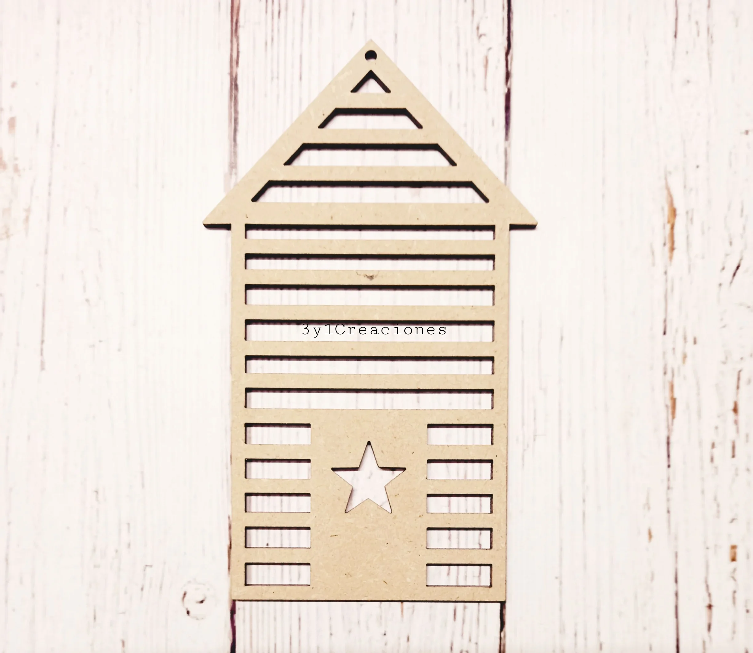 CASITA A RAYAS PUERTA ESTRELLA