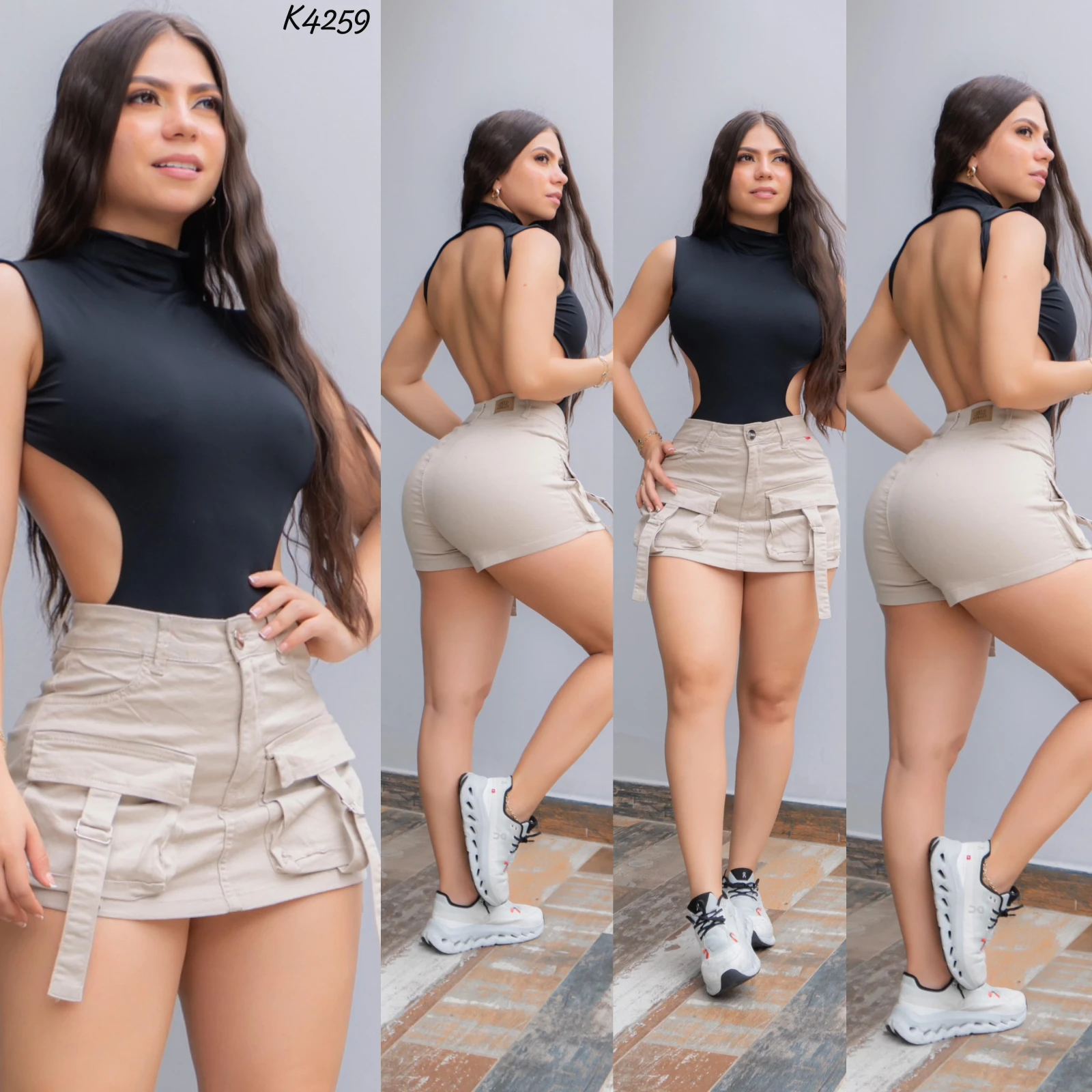 Falda Short Drill
