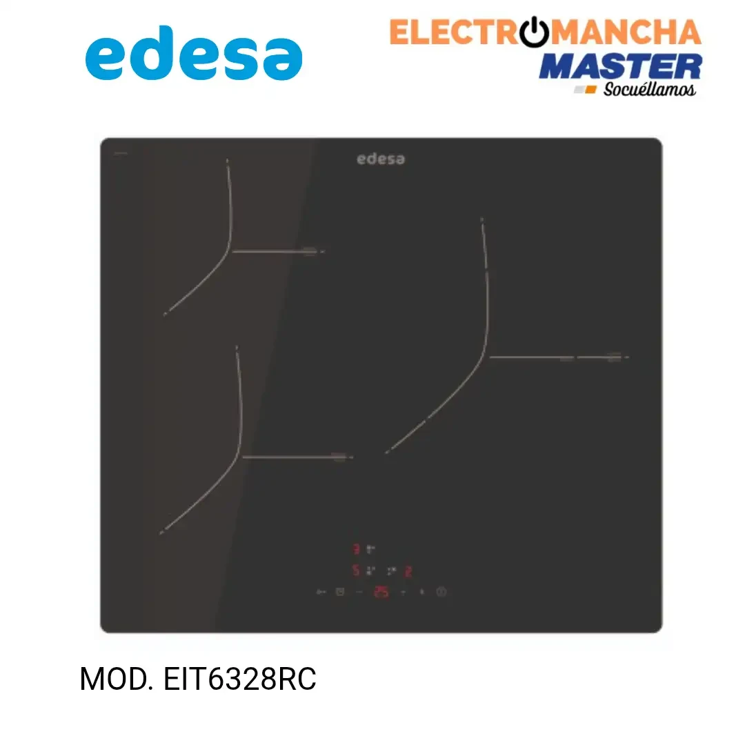 ENCIMERA INDUCCION EDESA EIT6328RC 3 FUEGOS 